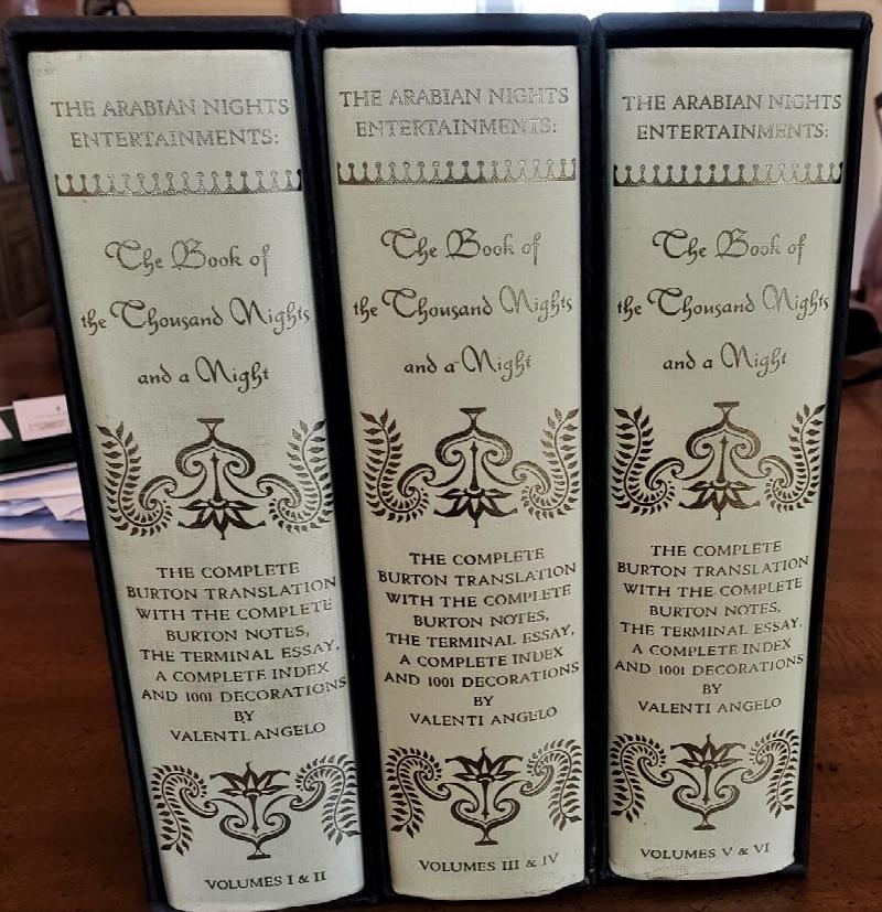 Image for THE BOOK OF A THOUSAND NIGHTS AND A NIGHT: A PLAIN AND LITERAL TRANSLAION OF THE ARABIAN NIGHTS ENTERTAINMENTS MADE AND ANNOTATED BY RICHARD F. BURTON